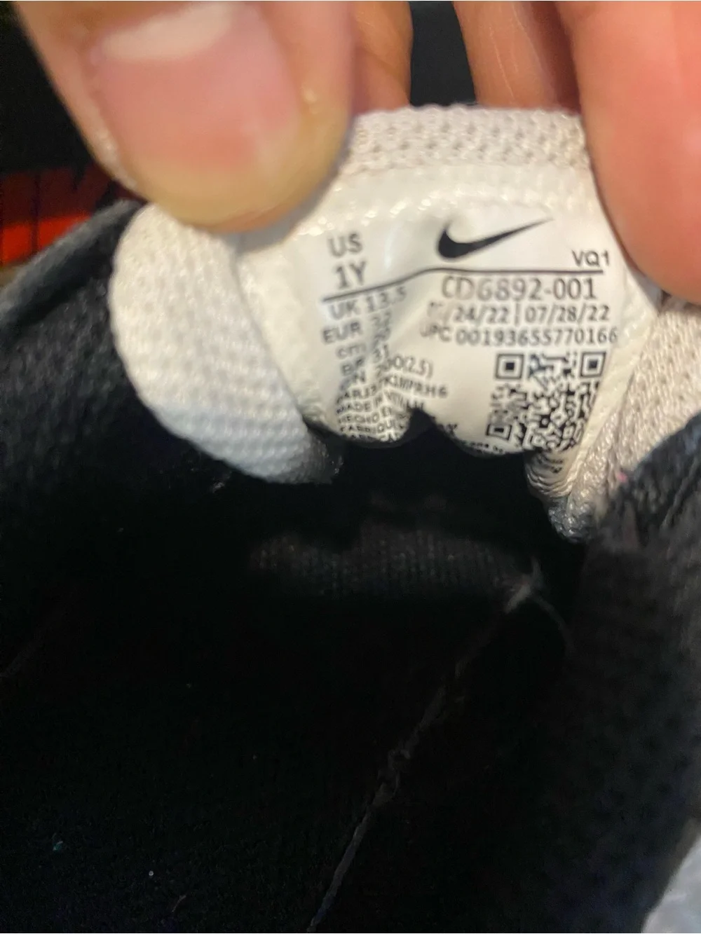 Nike youth air